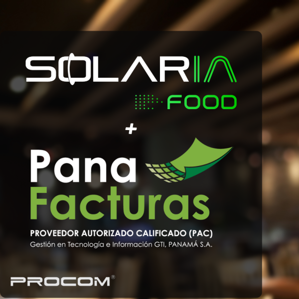 Licencia Solaria Food con Folios de Panafacturas